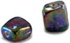 Asorted  Bead with Special Rainbow Polish - click here for large view
